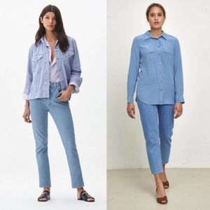 Citizens Of Humanity Jeans Dree Crop High-rise Straight Jeans Size 30